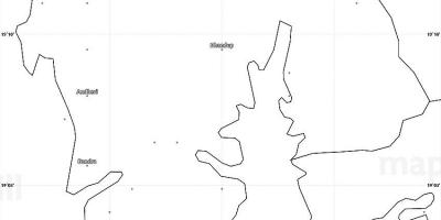 Mumbai mapa em branco